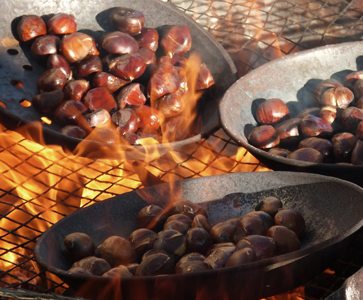 Provisions du Terroir - châtaignes grillées